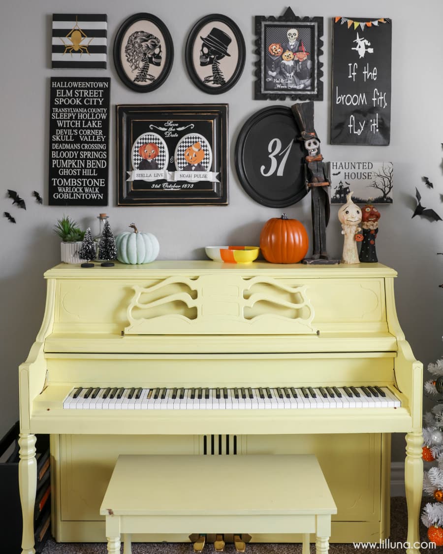 Halloween Gallery Wall