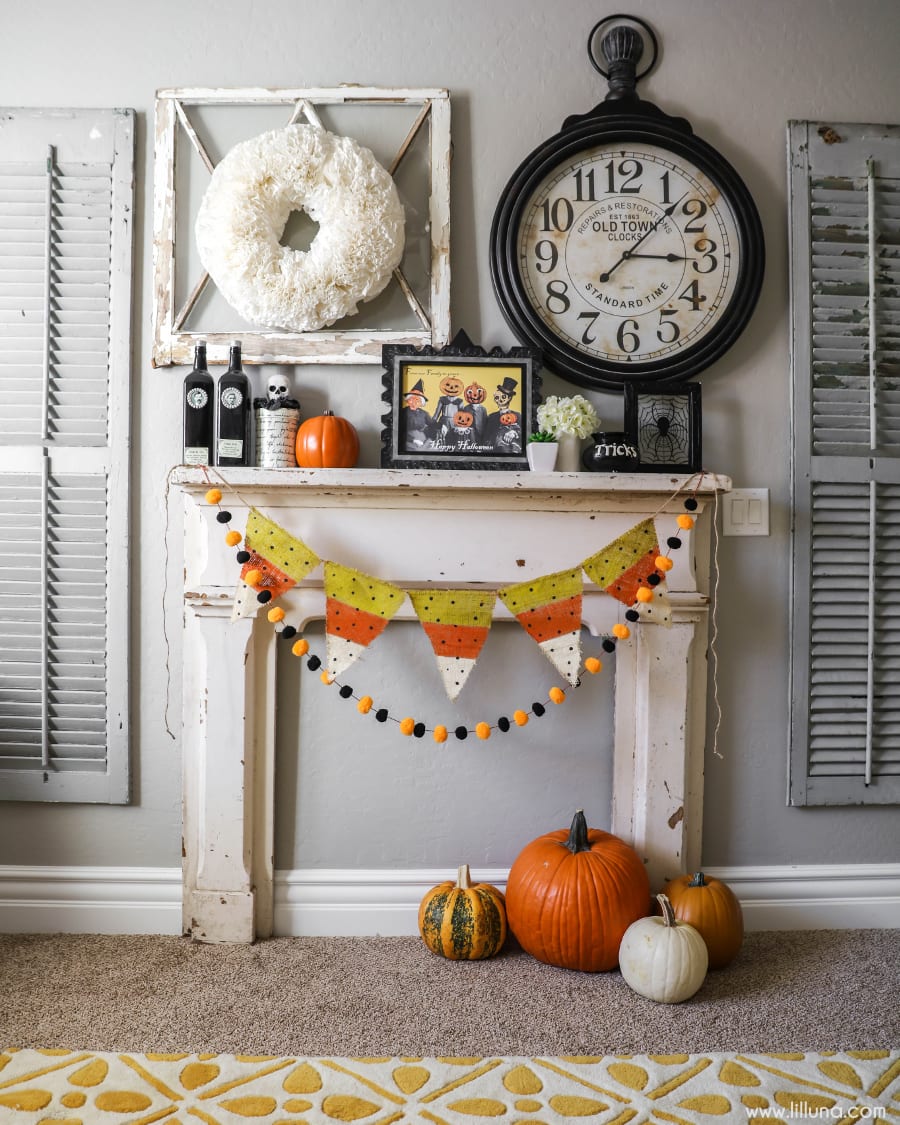 Halloween gallery wall