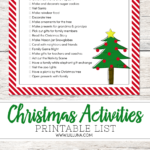 25 FUN Christmas Family Activity Ideas to help start new traditions, make fun memories and make December merrier!