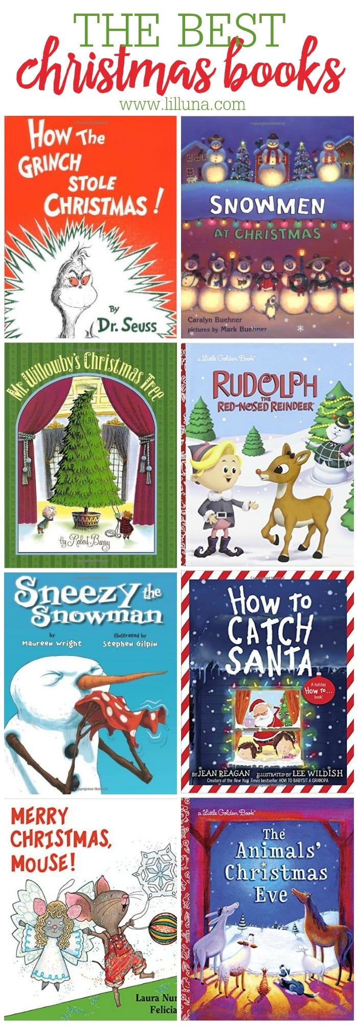 The BEST Christmas Kids Books!! We love wrapping up the books to open and read each day in December!