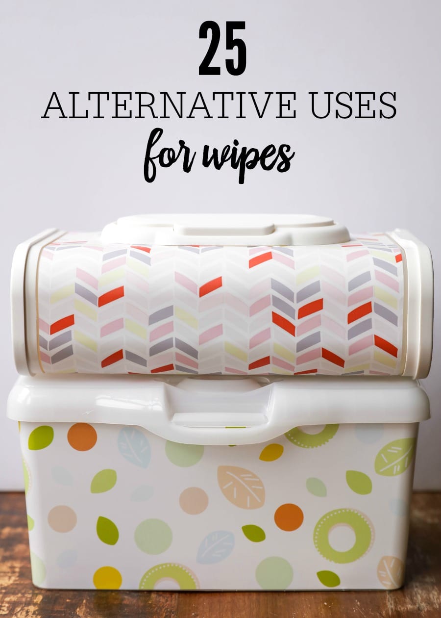 25 Alternative Uses for Wipes - a great list to show just how useful wipes can be, from washing off make-up to cleaning up the car! #ad