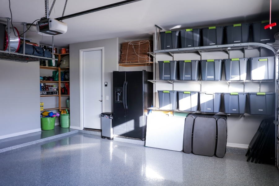 Tips and Tricks for creating an organized garage! It's so nice having order and knowing where everything is in the most neglected area of the house.