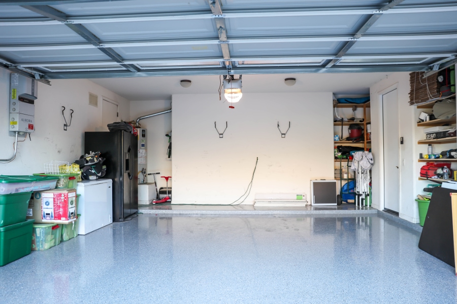 Tips and Tricks for creating an organized garage! It's so nice having order and knowing where everything is in the most neglected area of the house.