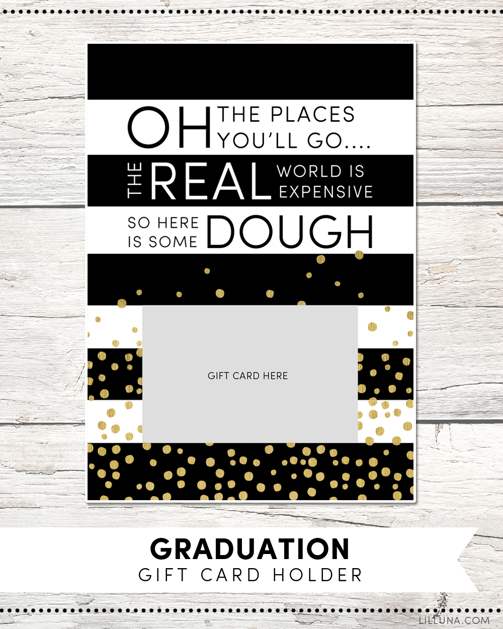 Graduation Gift Card Holder Print Let S Diy It All With Kritsyn Merkley