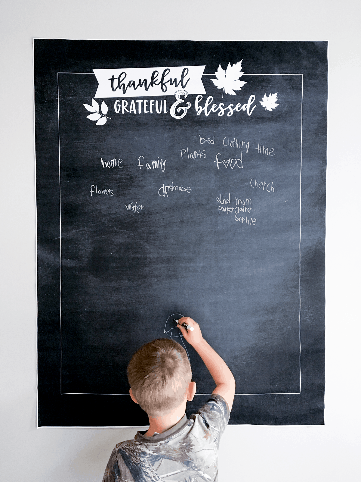 Giant Thankful Poster