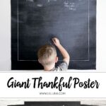 Giant Thankful Poster