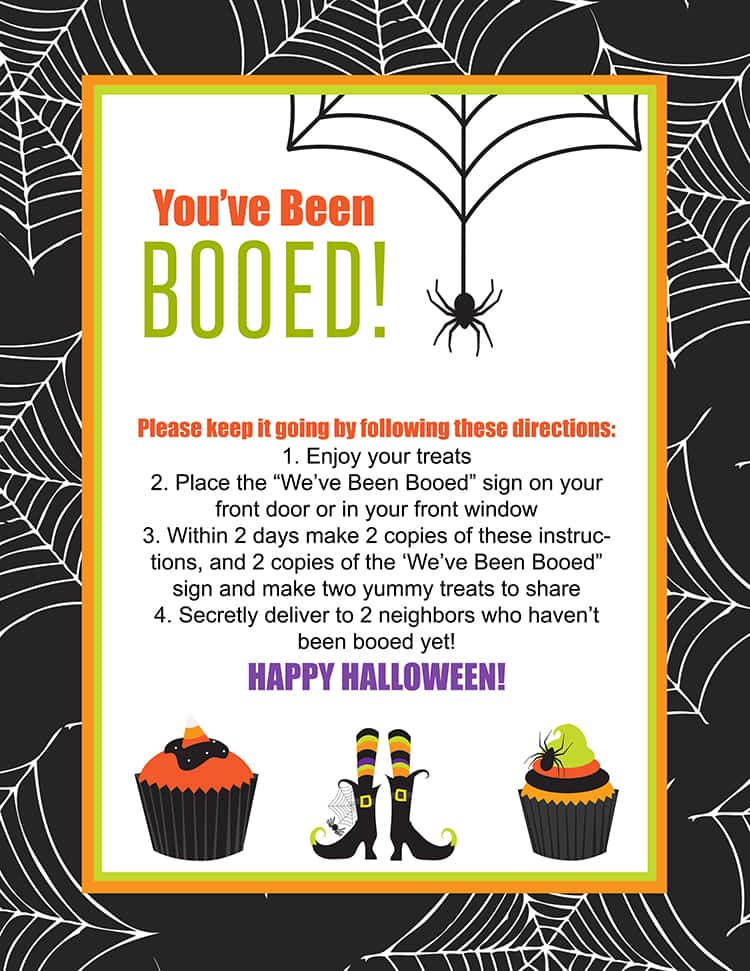 You’ve Been Booed Printable Let's DIY It All With Kritsyn Merkley