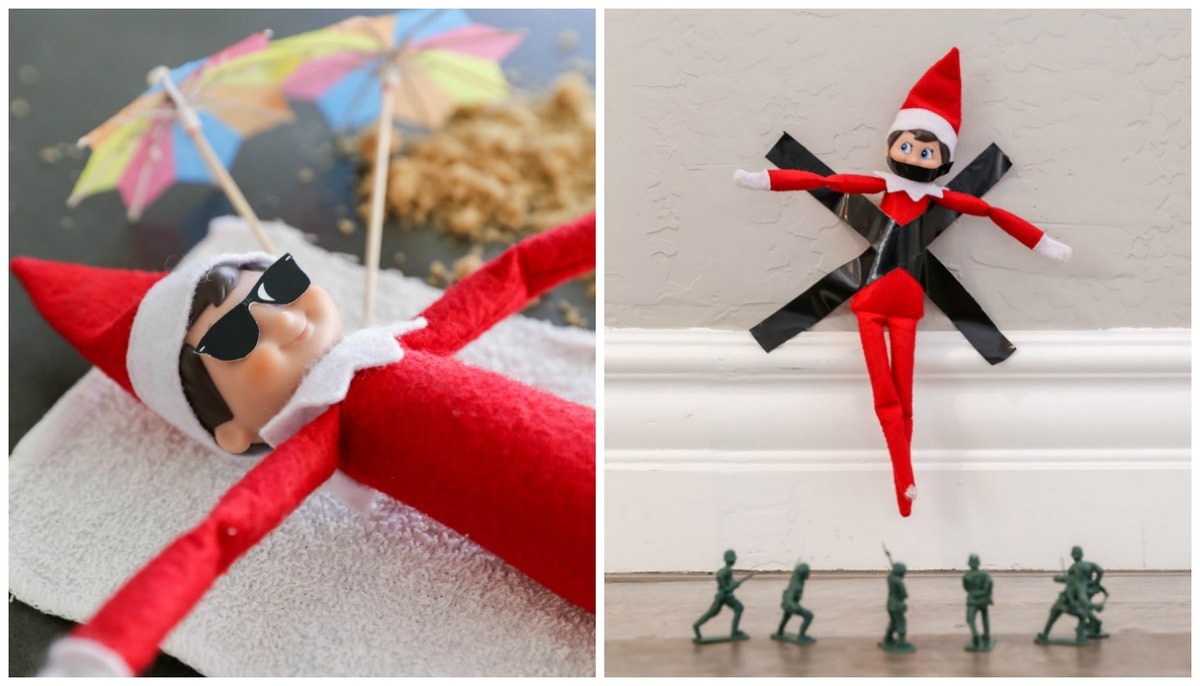 Funny Elf on the Shelf Ideas