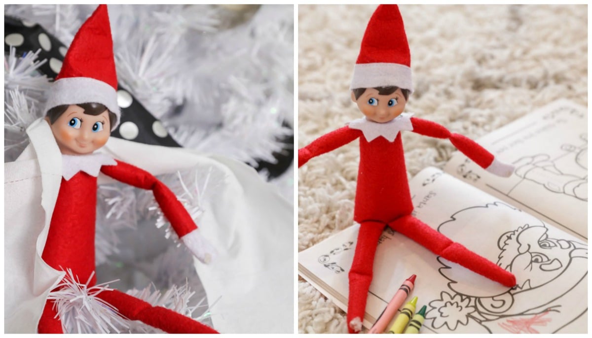 Elf on the shelf ideas funny