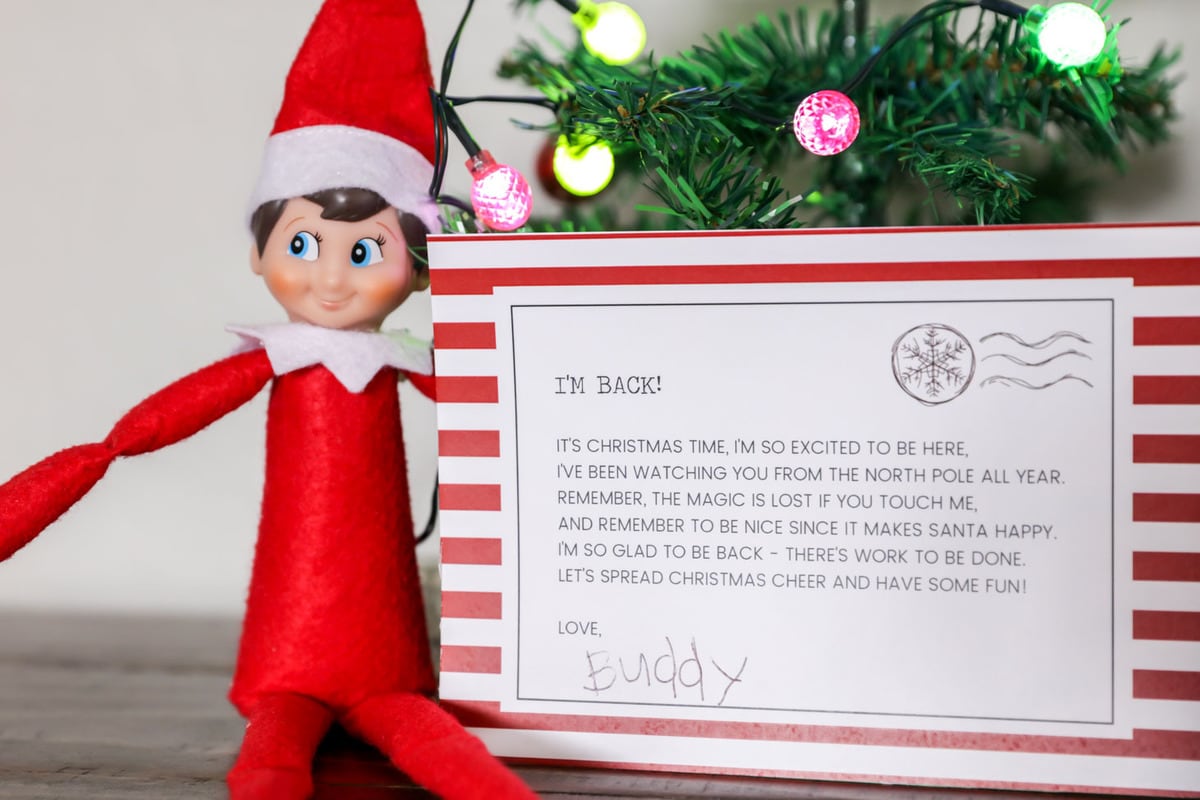 Holiday To-Do List  The Elf on the Shelf