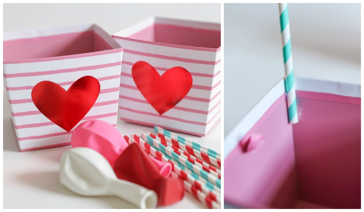 How to Make Hot Air Balloon Valentine Box