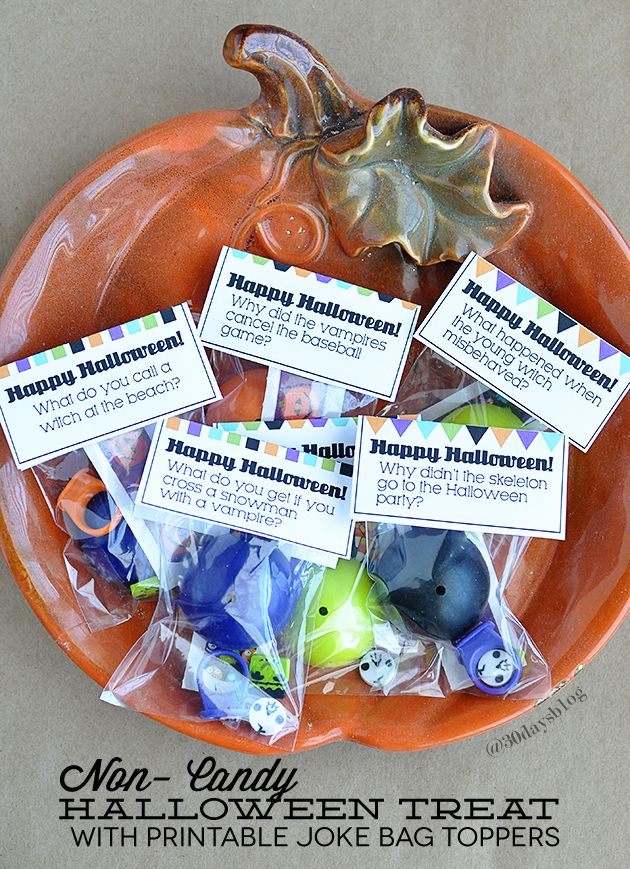 20+ Non-Candy Halloween Treats on { lilluna.com }!! Fun and cute little treats, perfect as party favors, gifts, and goodies!