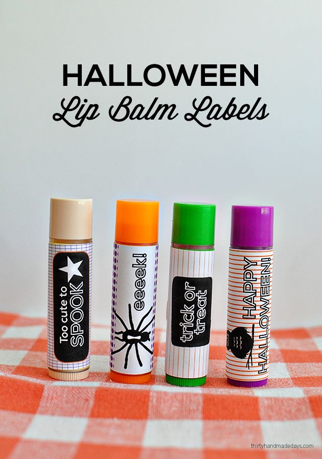20+ Non-Candy Halloween Treats on { lilluna.com }!! Fun and cute little treats, perfect as party favors, gifts, and goodies!